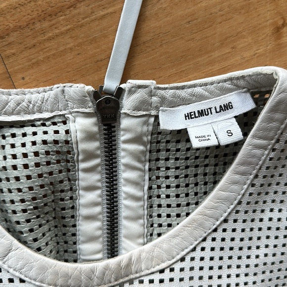 Helmet Lang leather top - Picture 5 of 7